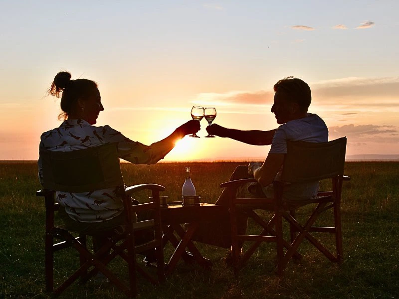 Namibia Naukludt Weinprobe