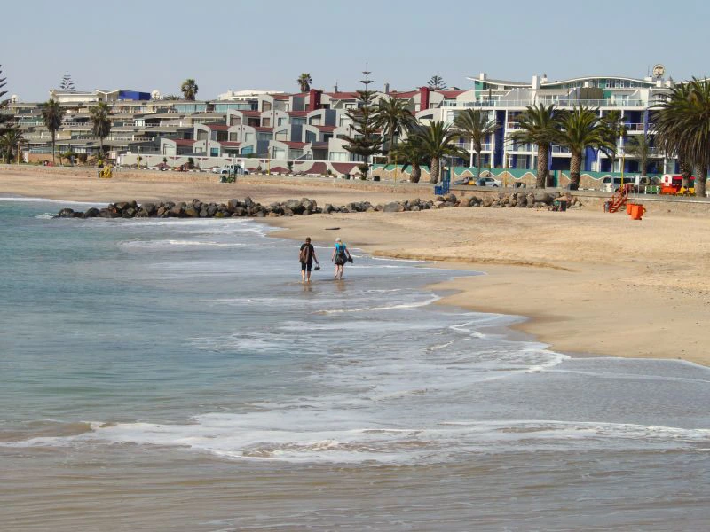 Namibia Meer trifft Wüste