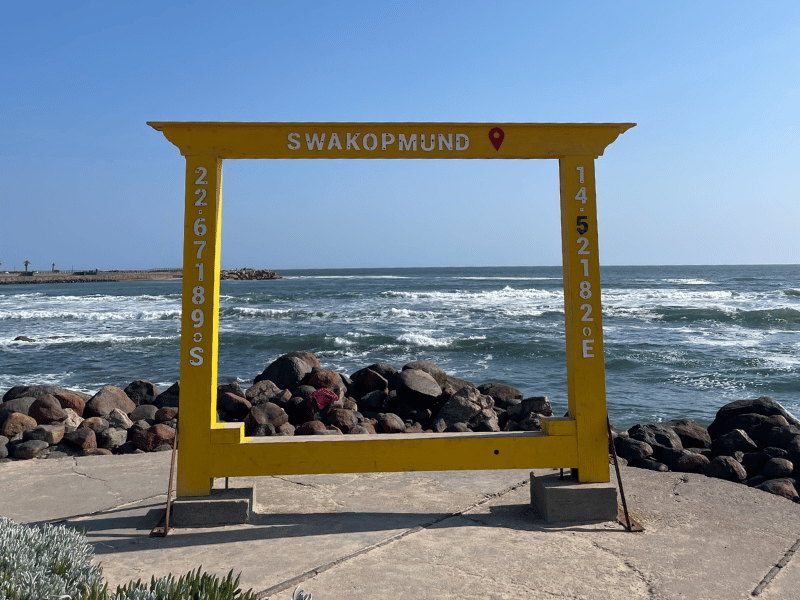 Namibia_Swakopmund_Fotospot an der Kueste