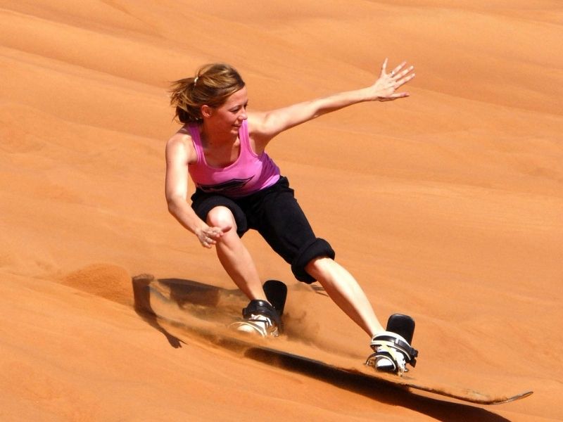 Sandboarding in Swakopmund Namibia