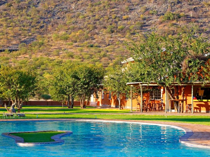 Damaraland Hotel Pool Namibia