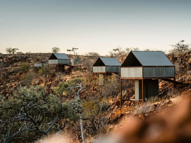 Camp Hill in Etendeka, Namibia