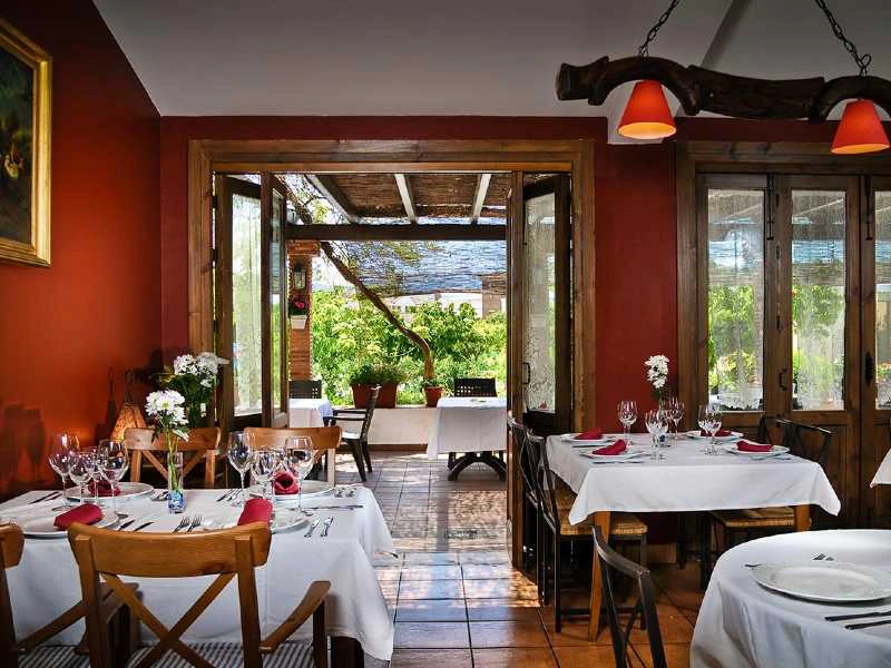 Hotelrestaurant des Cortijo in Granada, Spanien