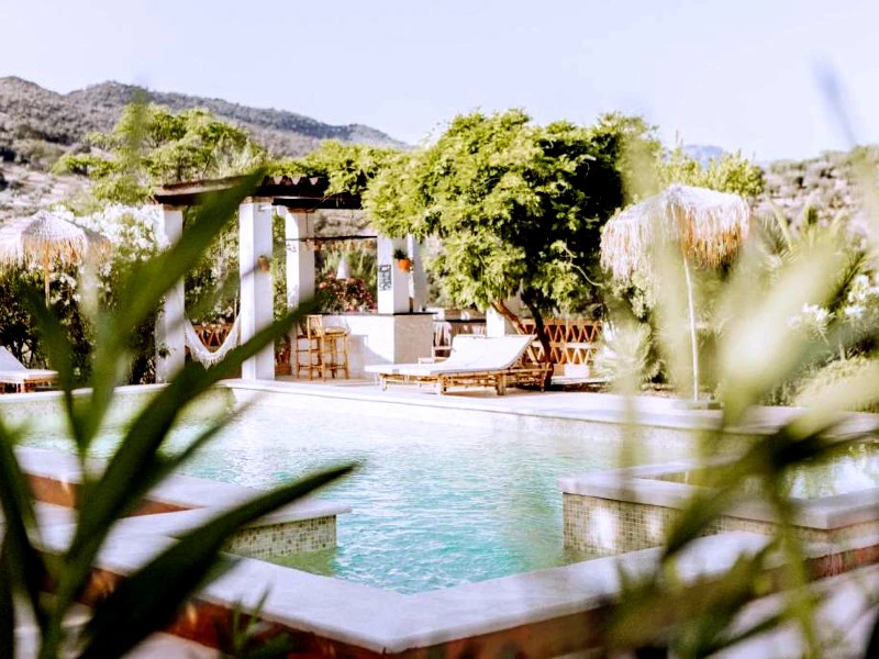 Pool in Priego de Cordoba, Spanien
