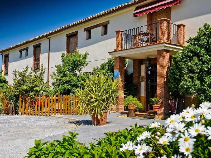 Eingang zur Unterkunft bei Granada, Spanien