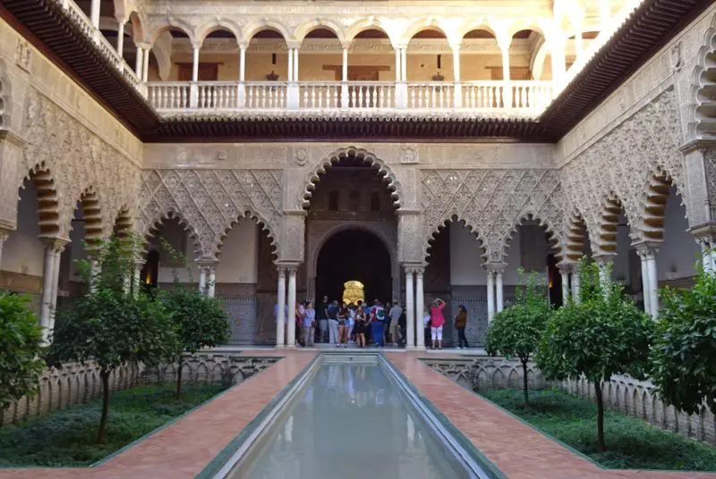 andalusien sevilla alcazar