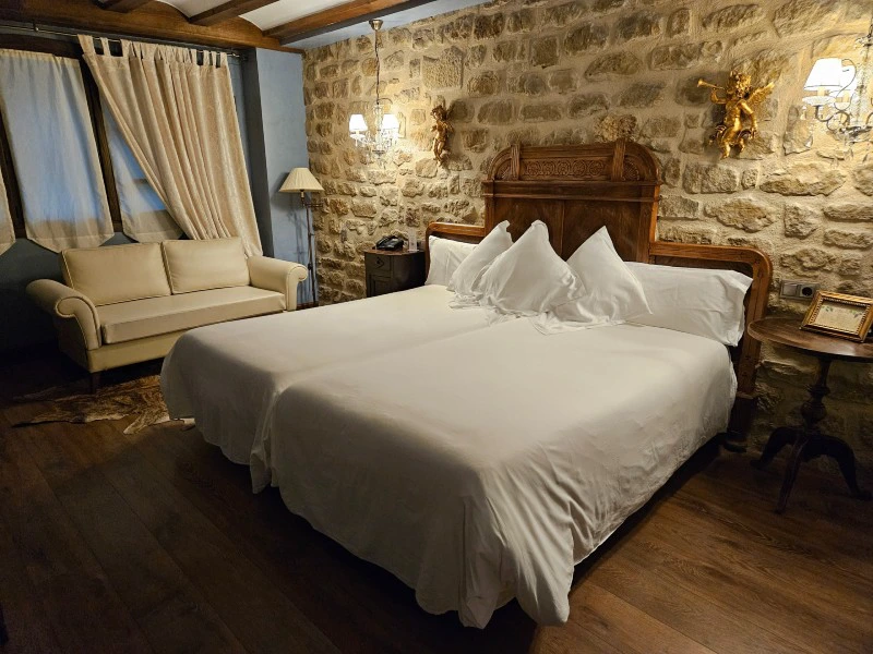 Doppelzimmer in der Region La Rioja in Nordspanien