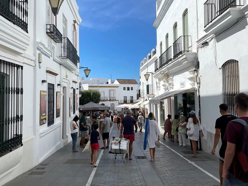 Gasse in Conil