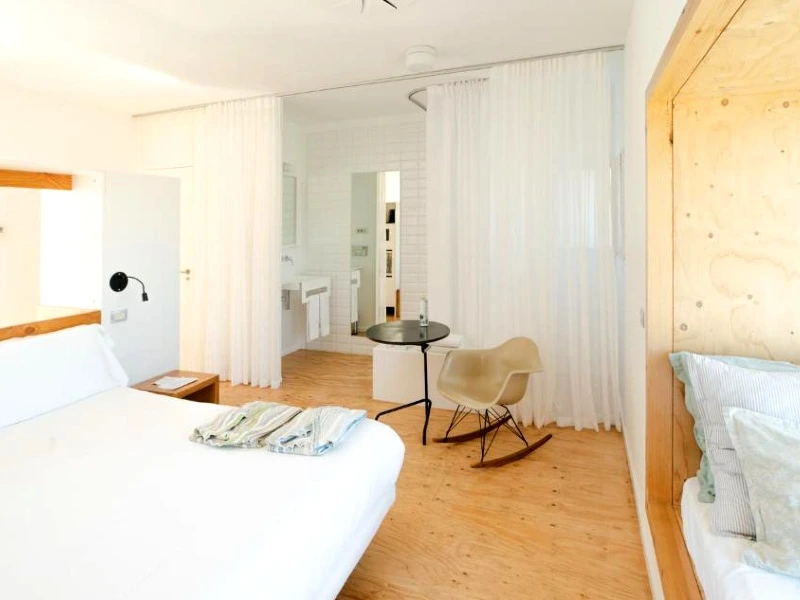 Schlafzimmer des Special stays in Bardenas, Spanien.