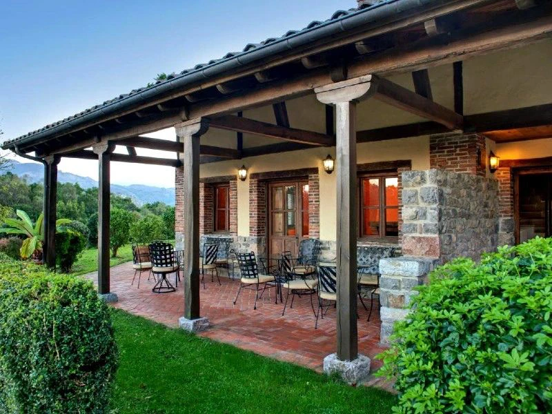 Schöner Garten in Ribadesella