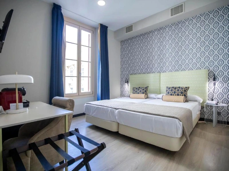 modernes Doppelzimmer in Malaga