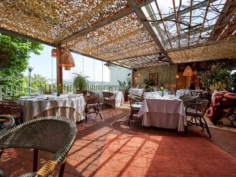 Essensbereich des Upgradehotels in Ribadesella