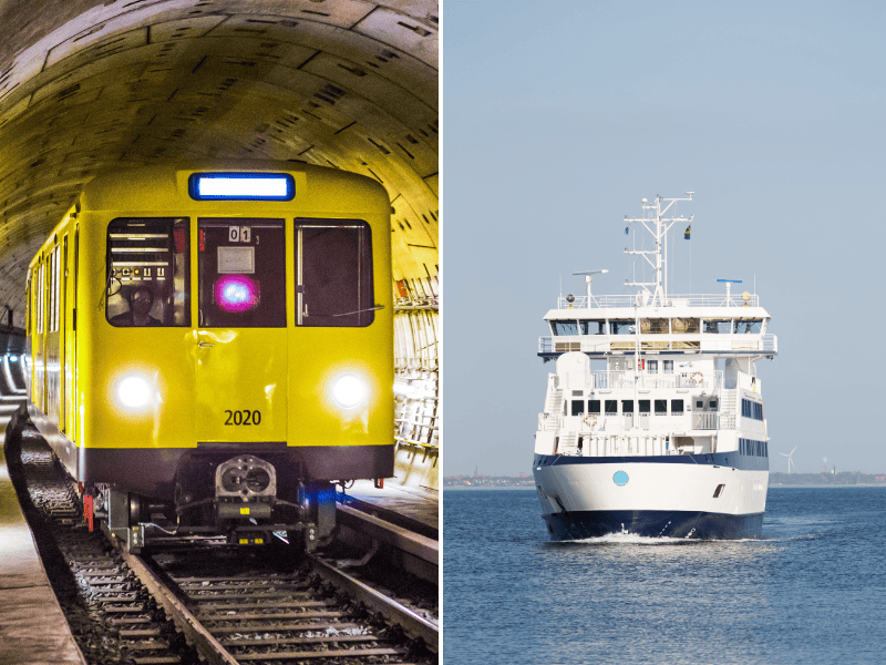 Spanien oder Kroatien - Transport