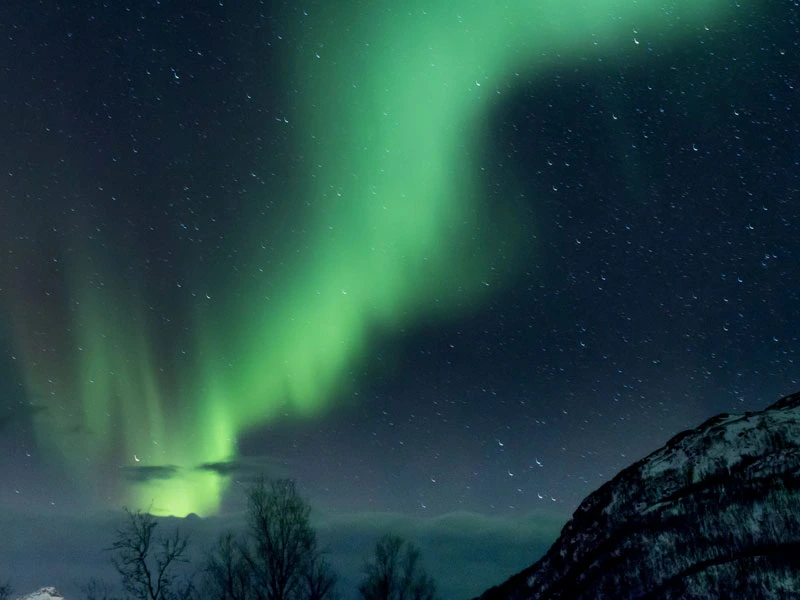 Polarlichter in Lappland