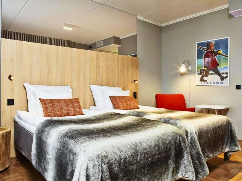Hotelzimmer in Rovaniemi, Lappland