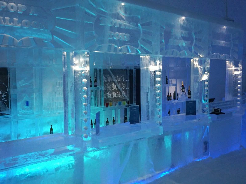 Eisbar in Kiruna