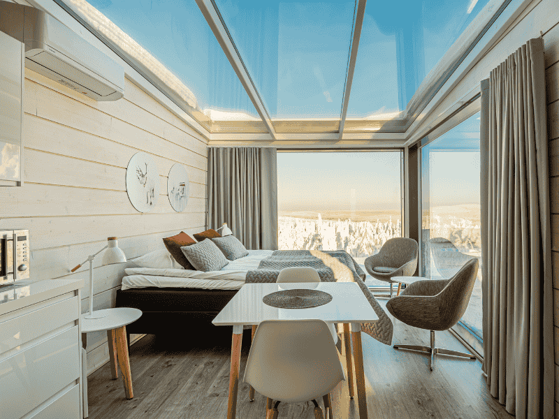 Zimmer im Panoramahäuschen in Ukkohalla