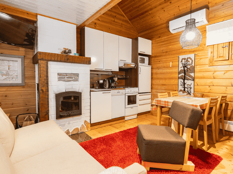 Vuokatti Chalet Wohnraum