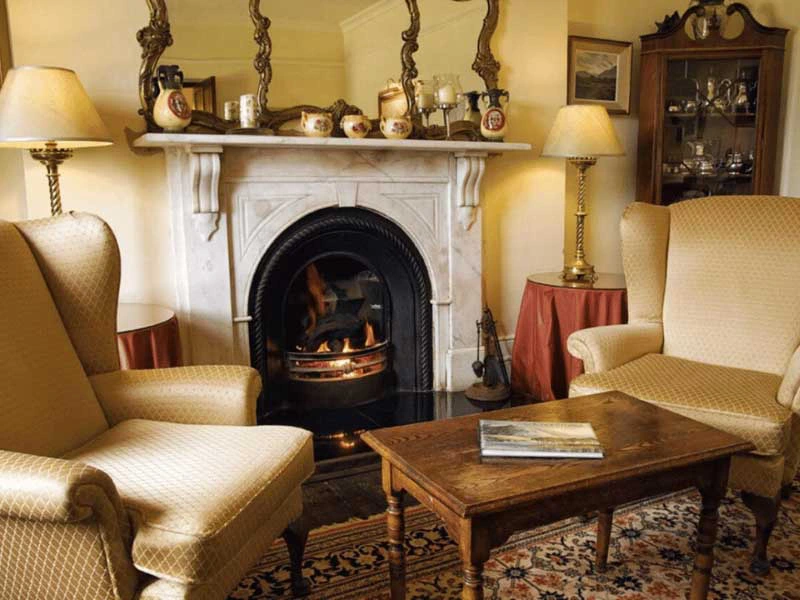 Irland - Kaminzimmer im Manor House