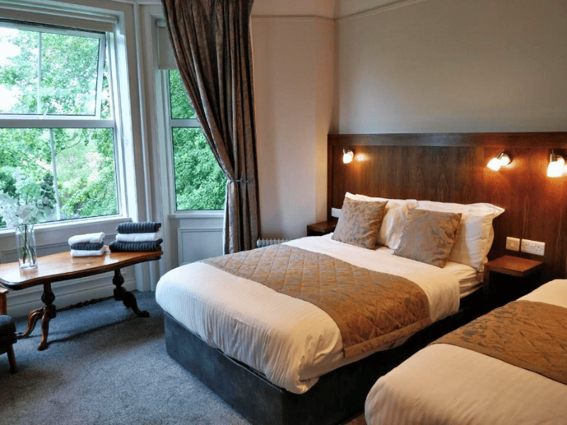 Familienzimmer im B&B in Derry, Nordirland