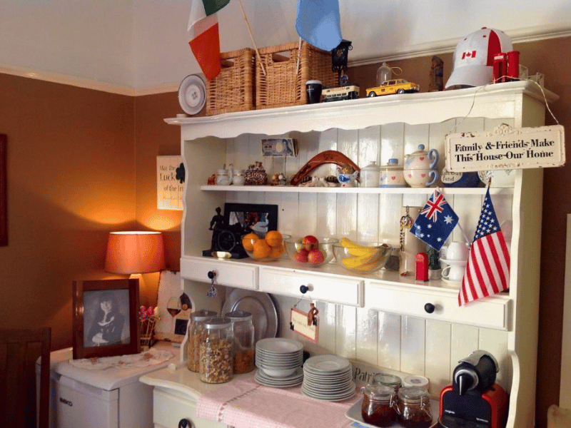 Irland - Frühstücksbereich im B&B in Dublin