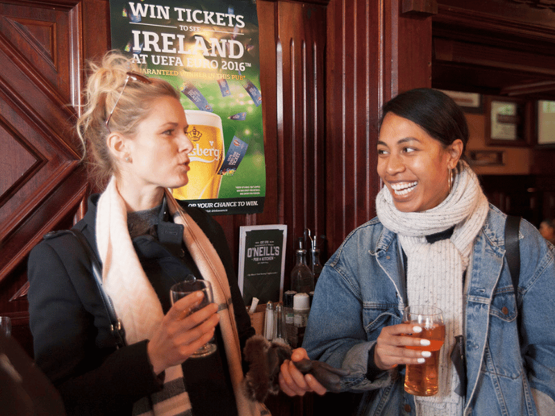 Irland - Besuch eines Pubs in Dublin