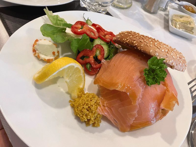 Frühstück im B&B in Kilkenny, Irland