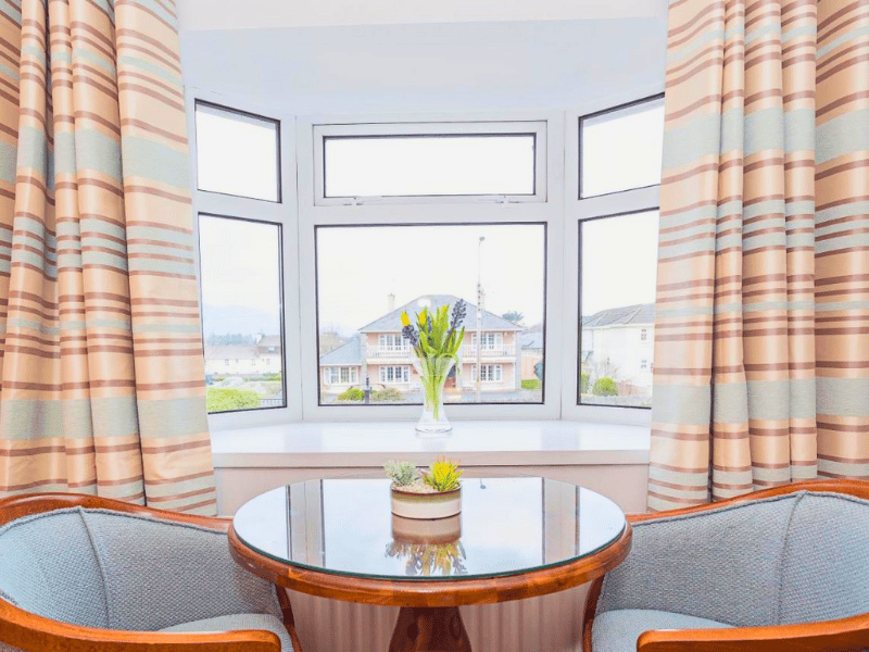 Ausblick im B&B am Ring of Kerry, Irland