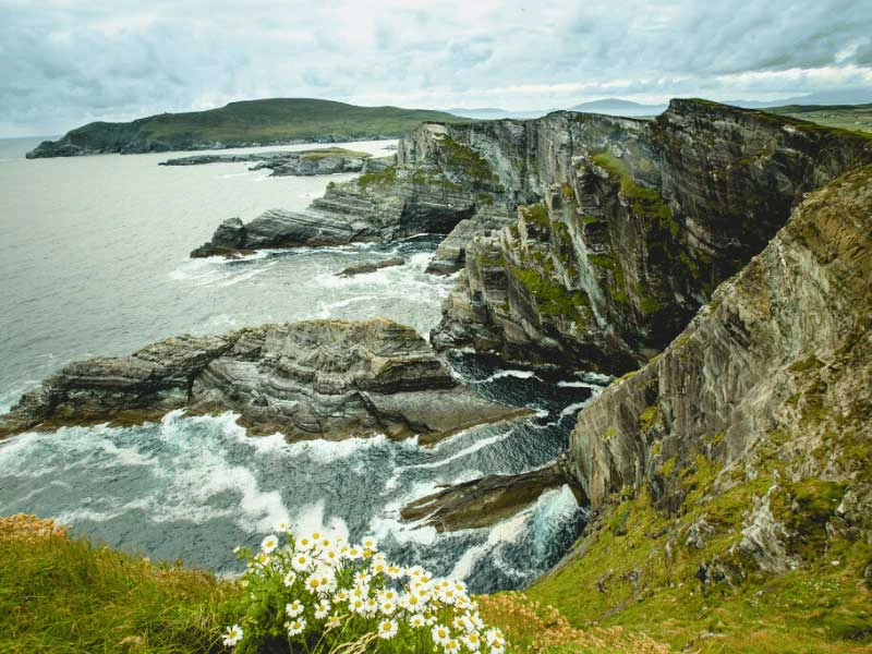 Küste am Ring of Kerry in Irland