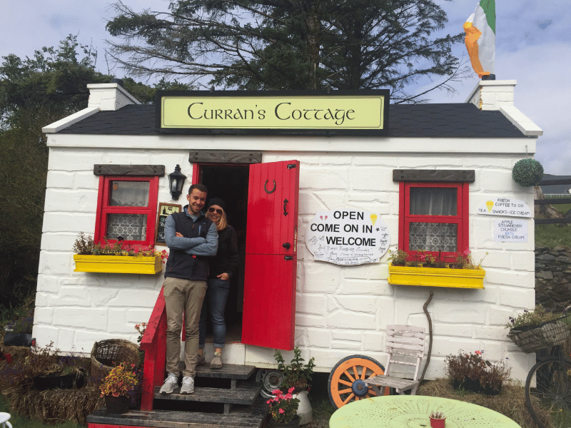 Cafe am Ring of Kerry, Irland