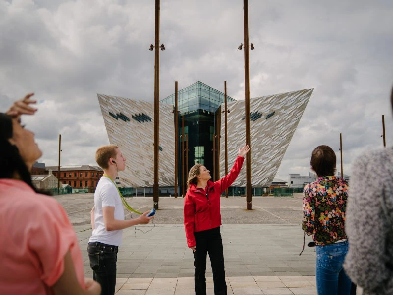 Titanic Museum von außen.
