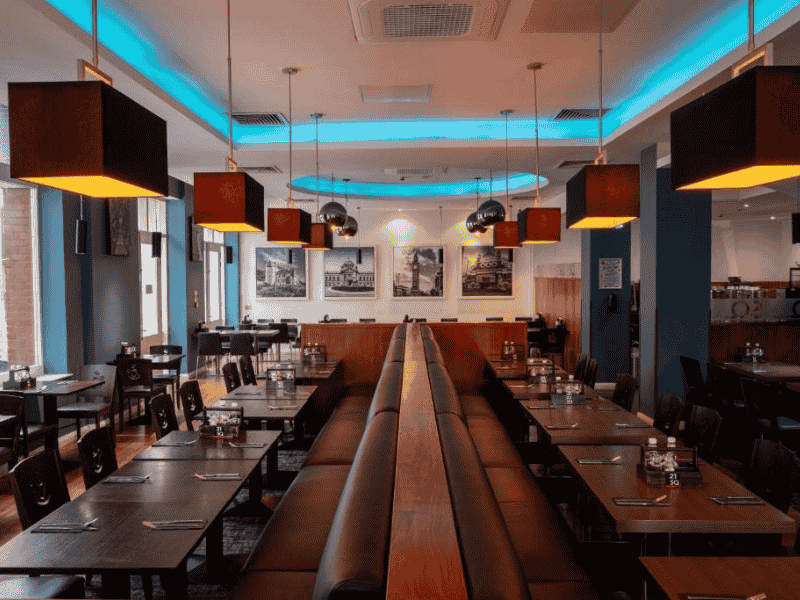Restaurant im Hotel in Belfast