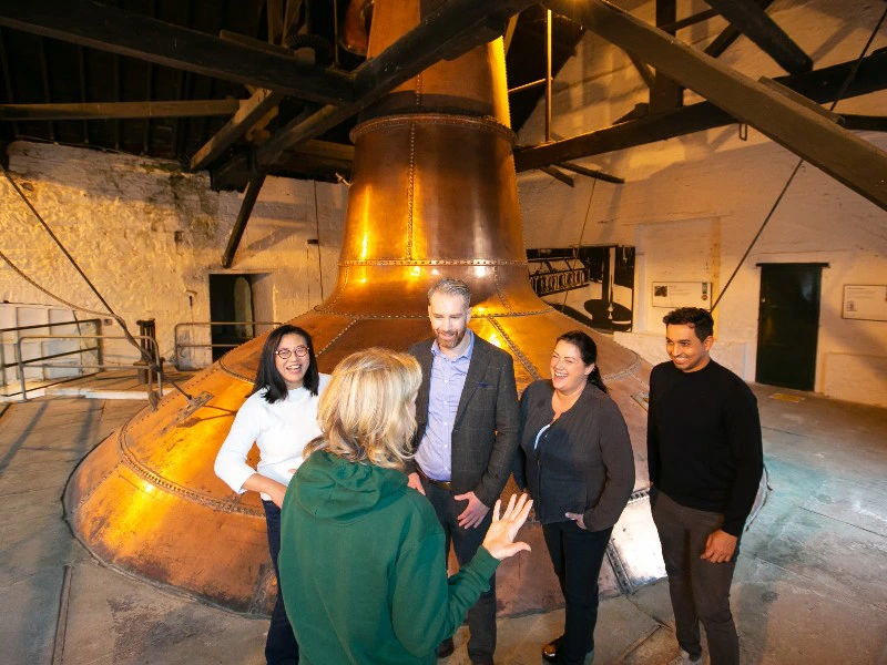 Führung durch die Middleton Jameson Brennerei