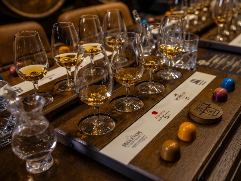 Blick in die Middleton Jameson Brennerei