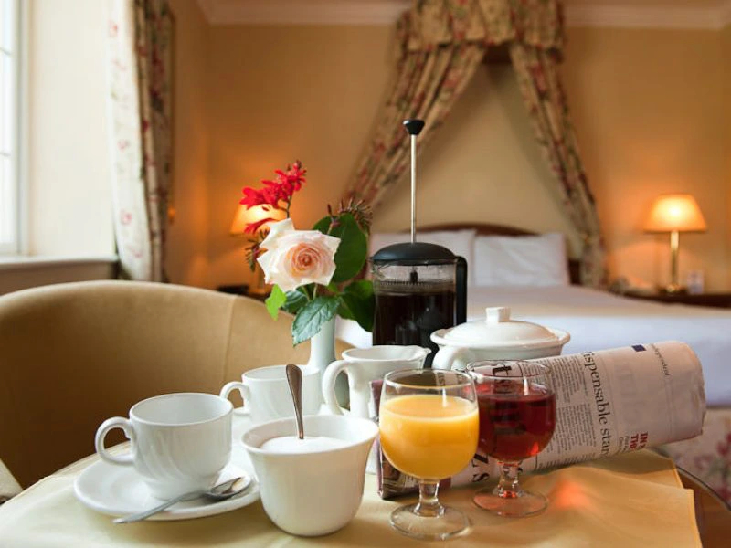 Frühstück im Hotel in Kinsale