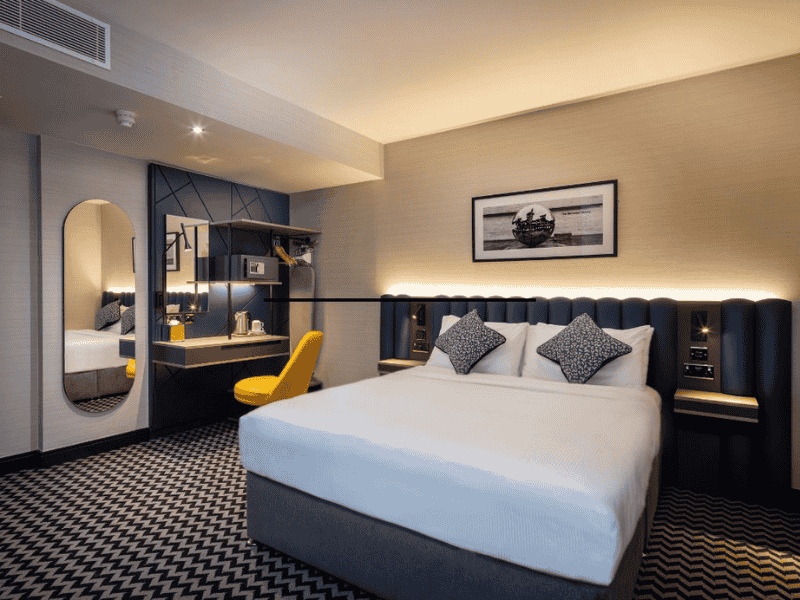 Gemütliches Hotelzimmer in Dublin