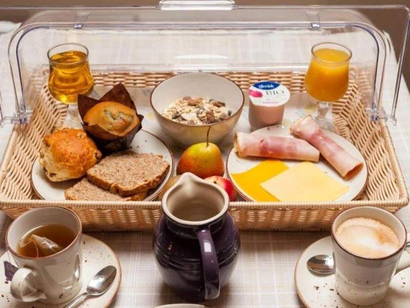 Vielfältige Frühstücksauswahl im Hotel