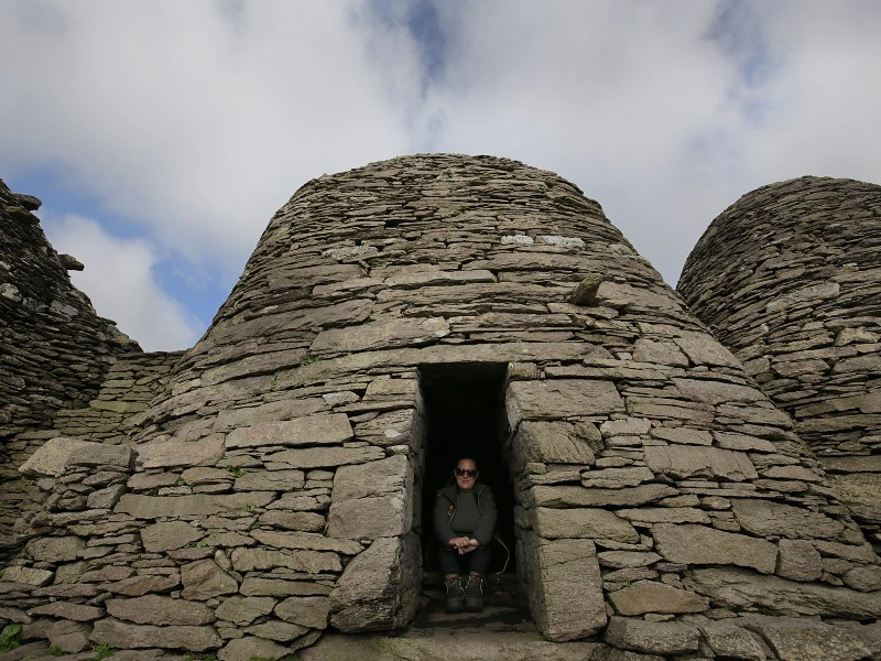 Gebäude auf Kerry Skellig Michael