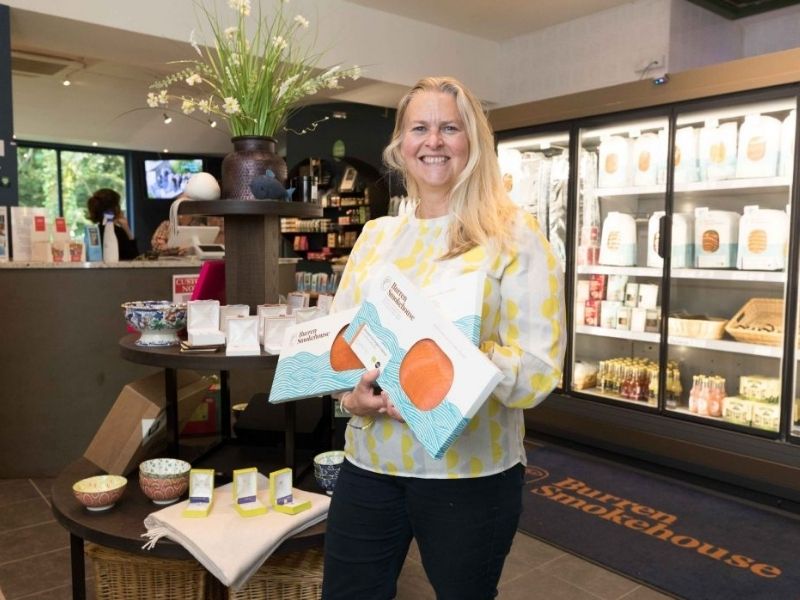 Besuch in einer Lachsräucherei