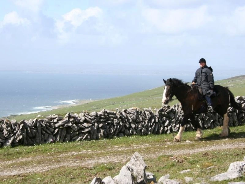 Reitausflug über die Berge und Klippen von Moher