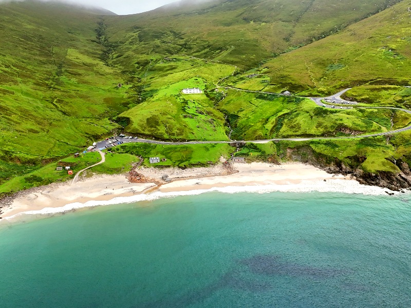 Strand auf der Inseln Achill