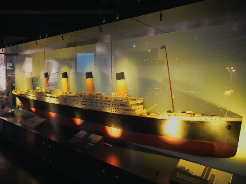 Titanic Museum in Belfast Model