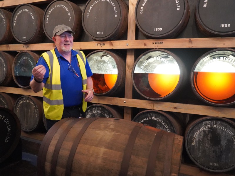Tour durch die Bushmill Destillerie