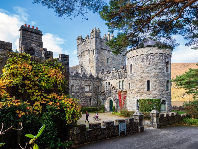 Blick auf das Glenveagh Castle