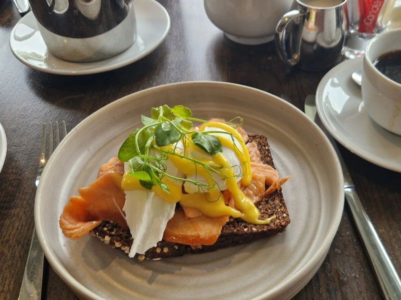Frühstück im Schlosshotel in Donegal