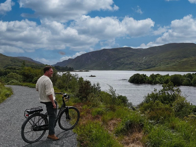 Mit dem Fahrrad durch den Nationalpark.