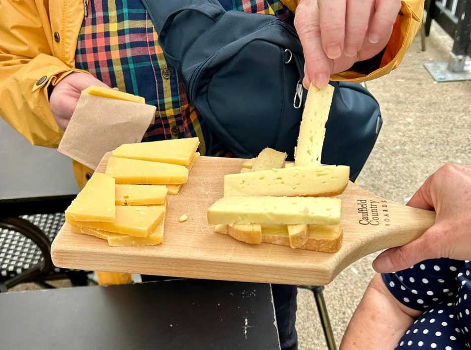 Essen während der Foodtour in Dublin