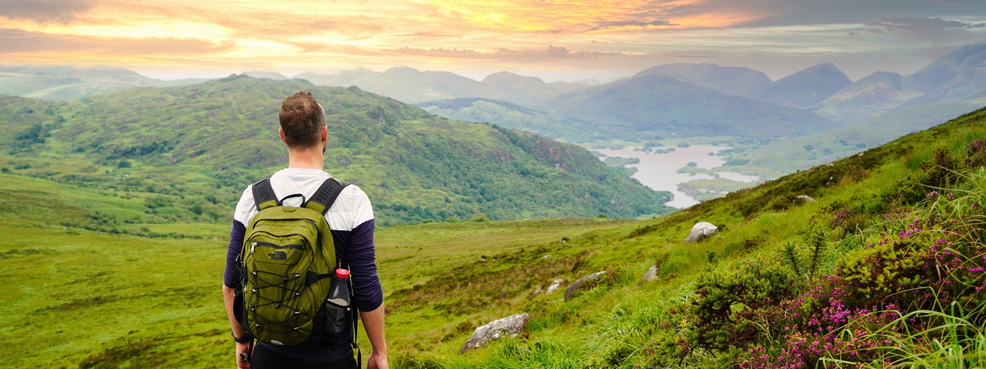 Blick auf den Killarney Nationalpark in Irland