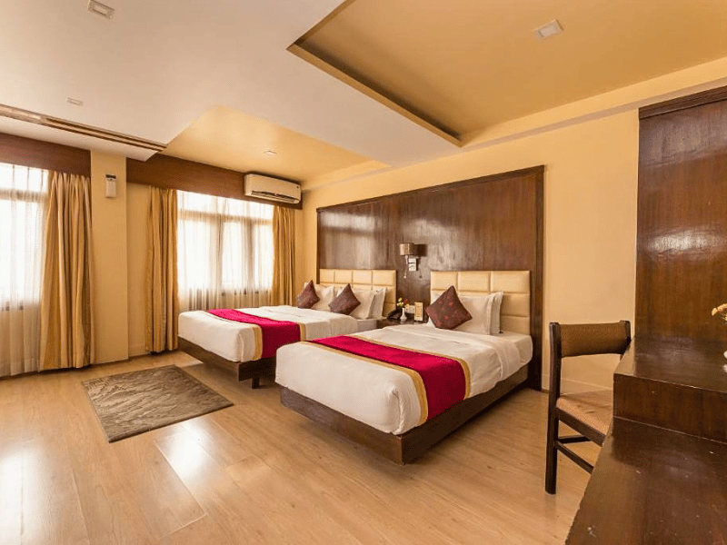 Gemütliches Doppelzimmer in Kathmandu, Nepal
