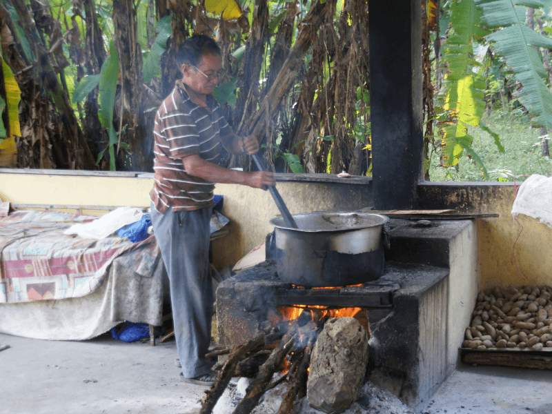 Außenbereich des Homestays